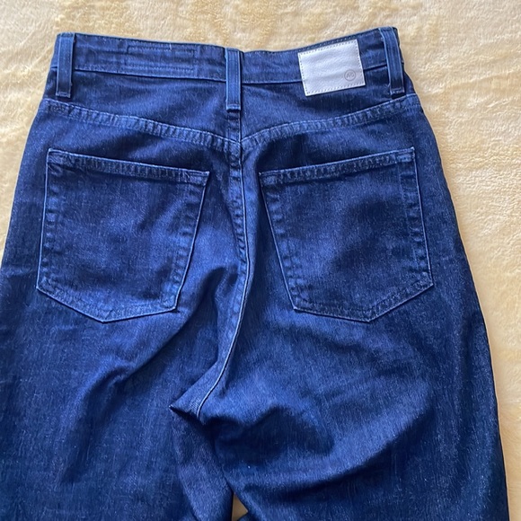 AG. The Yvette wide leg ankle denim. - Picture 3 of 5